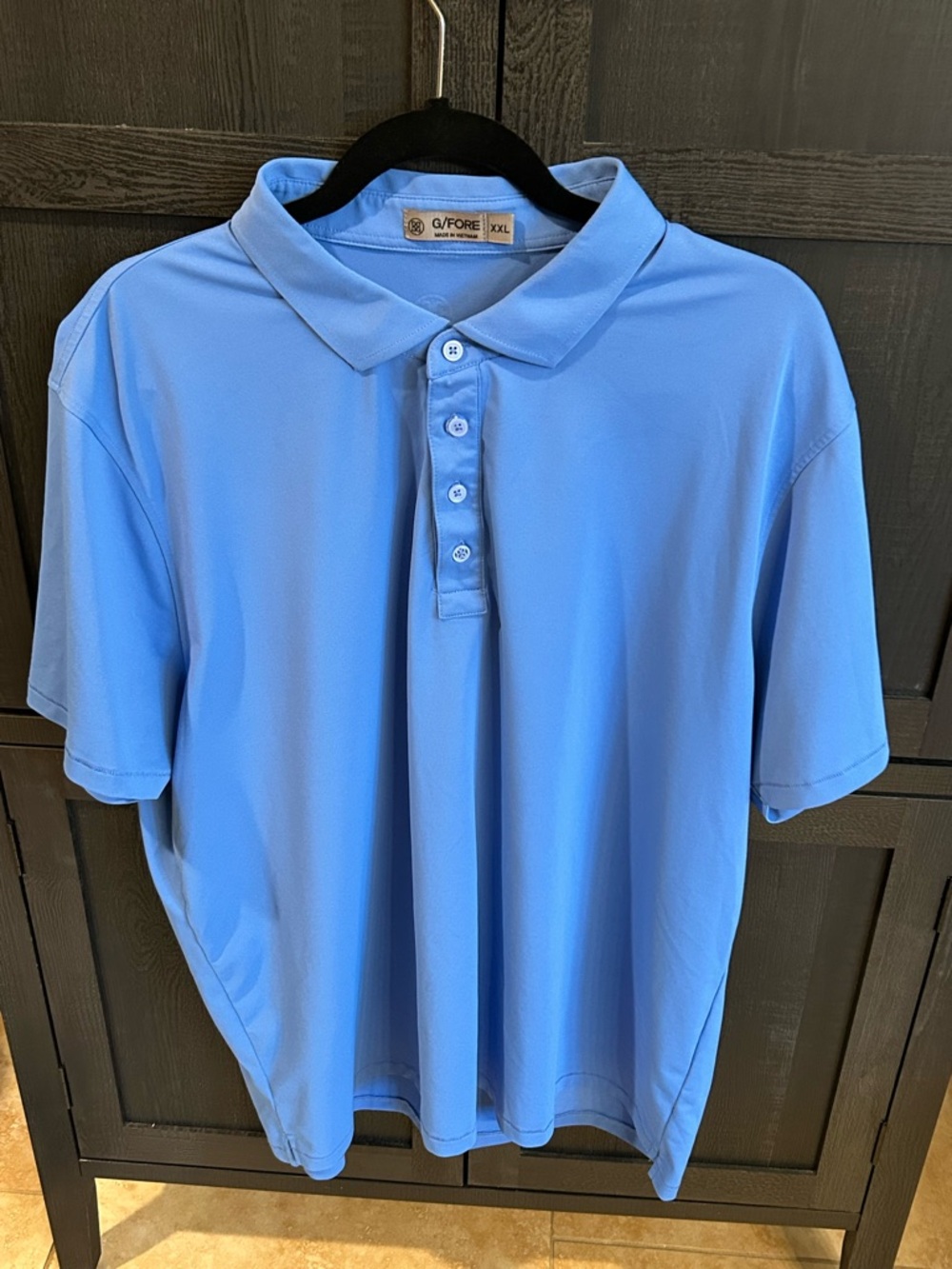 G/FORE Light Blue Polo Shirt